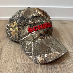 Scheels Camo Hat Hunting Outdoorsman‎ Casual Baseball Cap - One Size